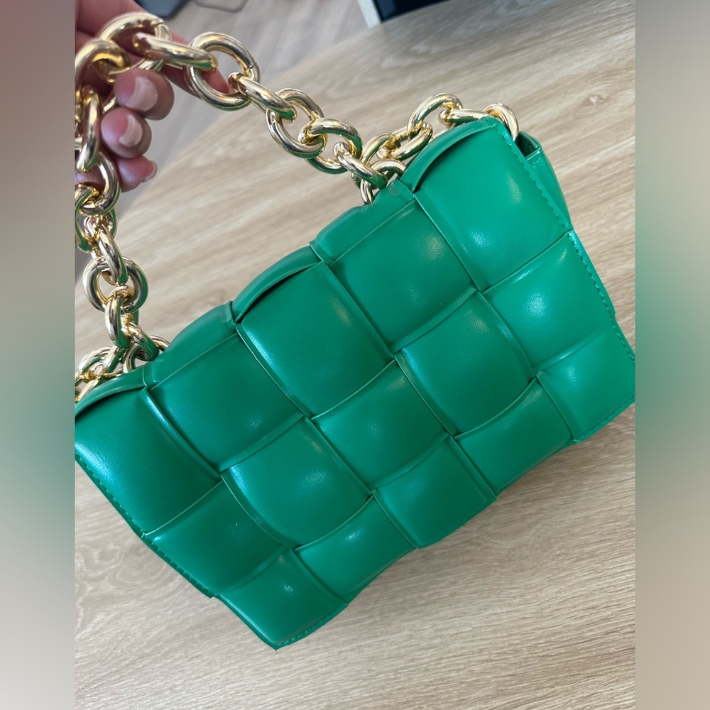 Bag Green / Metal Chain
